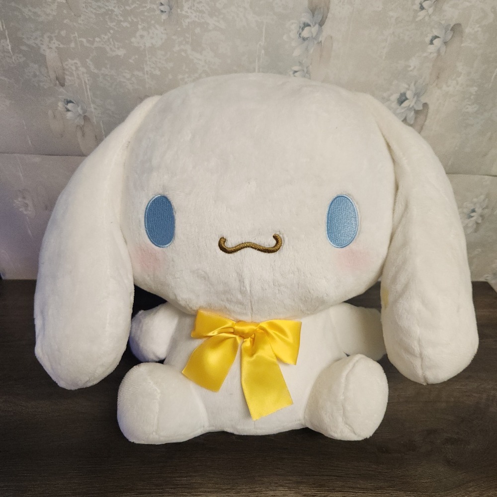 Sanrio Cinnamoroll Plush Twinkle Of Big Star BIG NWT Yellow Bow Japan Prize